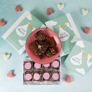 'A Special Delivery' Gluten Free Luxury Brownie Gift, 5 of 5