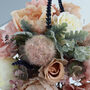 Blush Pink And Peach Bridal Artificial Flower Bouquet, thumbnail 6 of 12