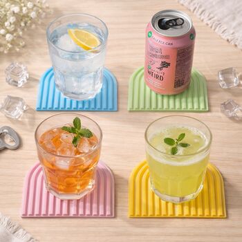 Pastel Rainbow Coasters, 5 of 6