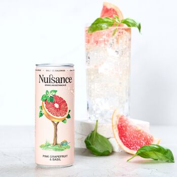 Pink Grapefruit And Basil 12x250ml, 2 of 4