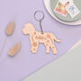 Personalised Pet Dog Breed Engraved Keyring, thumbnail 12 of 12