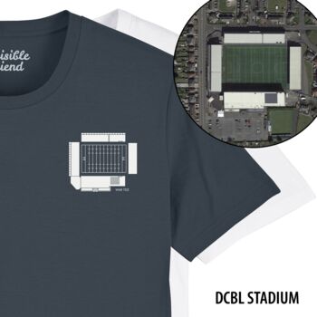 Rugby League Stadium Organic Cotton T Shirt, 3 of 12