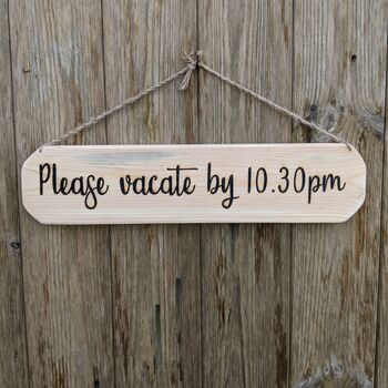 Driftwood Style Sign, 7 of 12