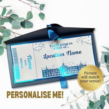 Personalised Tour Ticket, 3 of 6