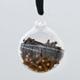 Secret Message Christmas Bauble, thumbnail 4 of 8