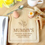 Personalised Mother's Day Floral Dippy Egg Toast Board, thumbnail 1 of 4
