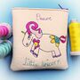 Personalised Unicorn Purse, Embroidered, thumbnail 2 of 12