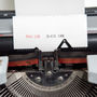 Personalised Record Typewriter Art Print, thumbnail 12 of 12