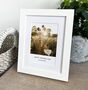Personalised White Framed Handmade Photo Gift, thumbnail 4 of 8