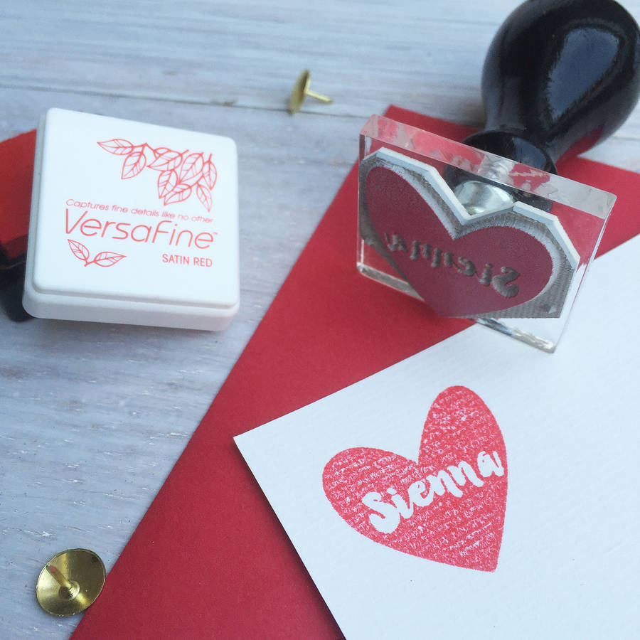 Heart Name Stamp, 1 of 3