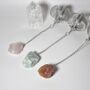 Raw Crystal Gemstone Tea Strainer Gift, thumbnail 1 of 6
