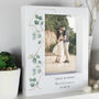 Personalised Botanical Engagement Picture Frame, thumbnail 2 of 2