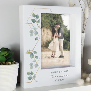 Personalised Botanical Engagement Picture Frame, 2 of 2