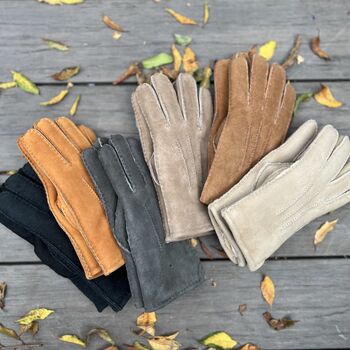 Mens Sheepskin Gloves, 4 of 5