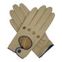 Jules. Women's Contrast Leather Driving Gloves, thumbnail 5 of 12