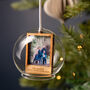 Personalised Family Photo Dome Bauble, thumbnail 2 of 4