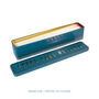 Extra Long Match Tin Storage Box Candle Gold Home Accessory Matches | Navy, thumbnail 1 of 11