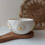 Handmade Ceramic Daisy Bowl, thumbnail 1 of 8