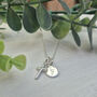 Children's Personalised Baptism Christening Or Holy Communion Sterling Silver Cross Necklace Gift, thumbnail 1 of 7