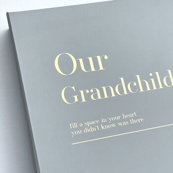 Coffee Table 'Our Grandchildren' Memory Album, 2 of 4