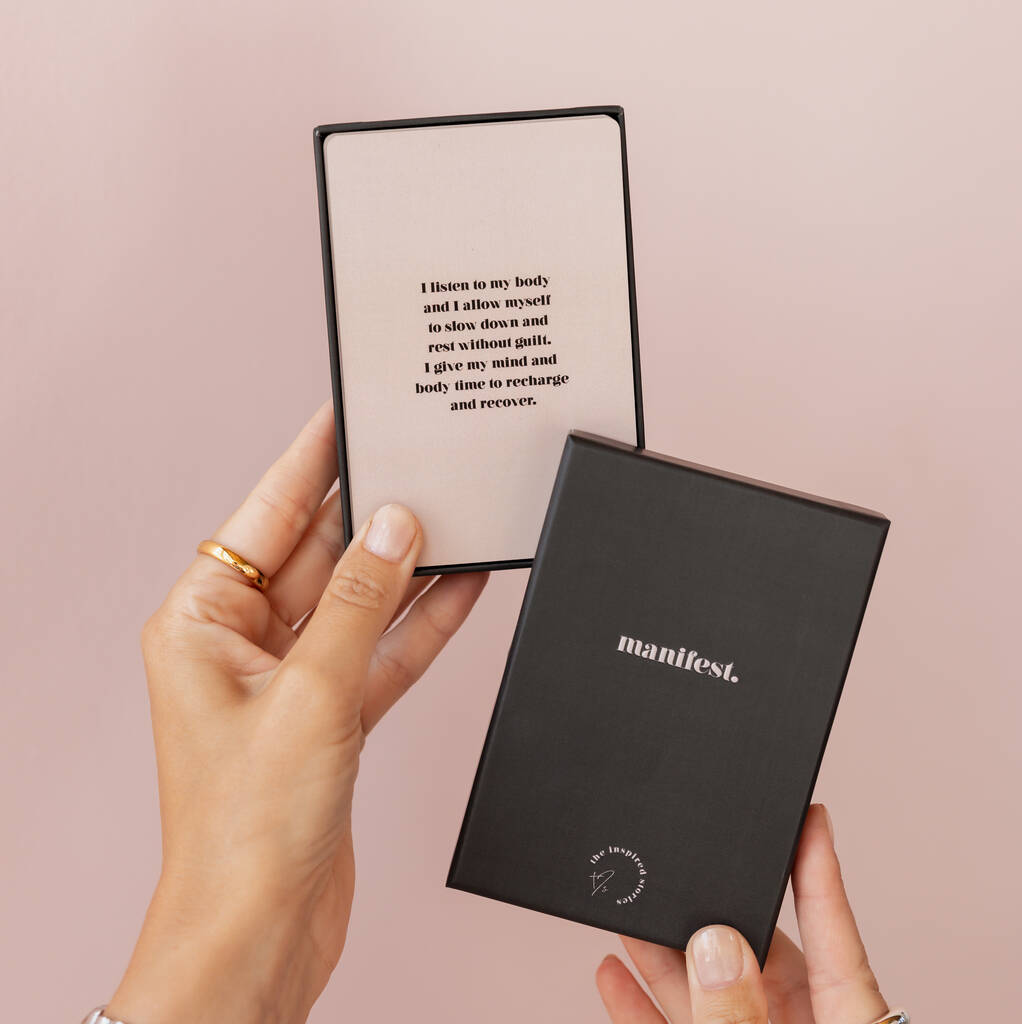 Manifest Affirmation/Positivity Cards, 1 of 6