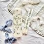 Personalised Hand Painted White And Blue Unity Set, thumbnail 1 of 5