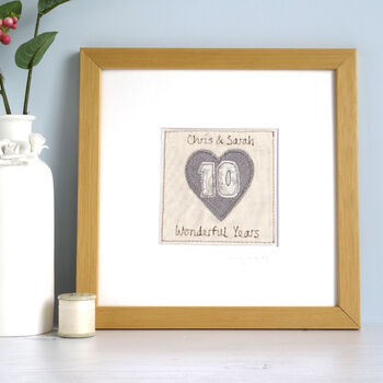 Personalised Wedding Anniversary Picture Gift, 5 of 12