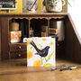 Blackbird And Buttercups Greetings Card, thumbnail 3 of 6
