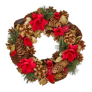 Personalised Woodland Rose Wreath, 2 of 5