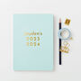 Personalised Absolute 2023/24 Mid Year Diary, thumbnail 2 of 8