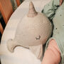 Andy The Hand Knitted Narwhal, thumbnail 4 of 12