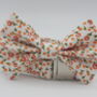 Orange Daisy Dog Bow Tie, thumbnail 11 of 11