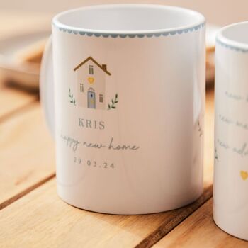 Personalised Happy New Home Mug Set, 2 of 4