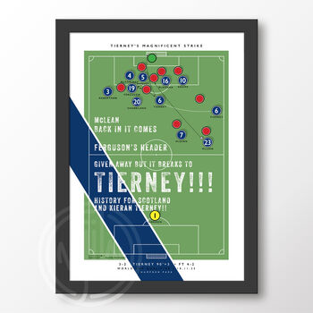 Scotland Tierney Goal Poster, 6 of 6