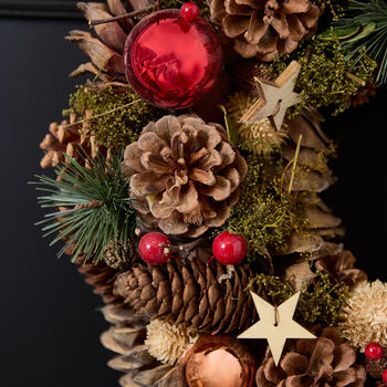 Kensington Luxury Christmas Wreath, 4 of 5