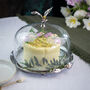 Olive Cake Stand With Glass Dome, thumbnail 1 of 4
