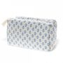 Cornflower Quilted Wash Bag, thumbnail 2 of 3