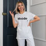 Retro Bride Hen Party Wedding T Shirt, thumbnail 3 of 8