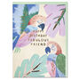 Bold Parrot 'Happy Birthday Fabulous Friend' Card, thumbnail 1 of 2