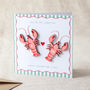 You're My Lobster Personalised Keepsake Card, thumbnail 1 of 2