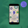 Digital Download Floral Birthday Party Invite, thumbnail 3 of 5
