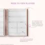 Personalised Student Undated Planner | Mocha, thumbnail 6 of 8