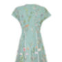Summer Dress In Meadow Flower Embroidered Lace, thumbnail 3 of 3