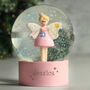 Personalised Fairy Any Name Glitter Snow Globe, thumbnail 1 of 2