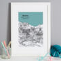 Personalised Exeter Graduation Gift Print, thumbnail 1 of 9