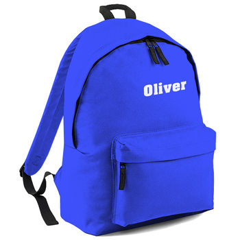 Personalised Name Rucksack All Colours, 10 of 12