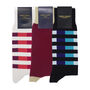 Men's Socks Bundle Plain Striped, thumbnail 1 of 4