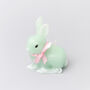 G Decor Cute Bunny Rabbit Bowtie 3D Candles, thumbnail 3 of 6