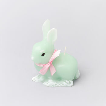 G Decor Cute Bunny Rabbit Bowtie 3D Candles, 3 of 6
