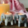 Mother's Day Personalised Marble Elephant Candle, thumbnail 1 of 3